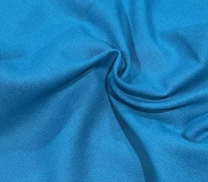 Turquoise 100% Wool  Fabric 60” Width Sold By The Yard - Picture 1 of 1