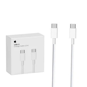 Genuine 2m USB-C to USB c Charge Cable - 15 series iPad android universal - Picture 1 of 4