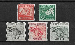 Países Bajos 1928-1929 Juegos Correo Aéreo Como Nuevo Ligeramente Bisagras - Imagen 1 de 2