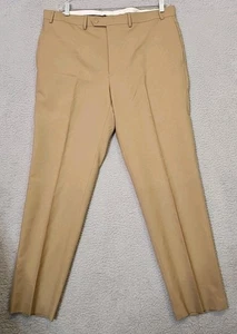 Lauren Ralph Lauren Total Comfort Anzughose 100 % Wolle Beige Größe 38 x 32 - Bild 1 von 12