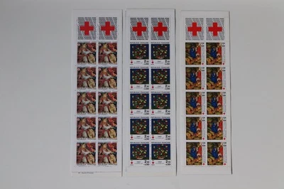 France lot de 03 Bande Carnet neuve** différentes non pliées - CROIX ROUGE - Photo 1/2