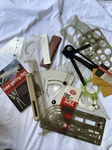 Vintage drafting supplies Lot - Picture 1 of 10