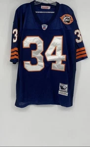 WALTER PAYTON CHICAGO BEARS blau MITCHELL & NESS AUTHENTIC NFL Trikot Gr. XL (48) - Bild 1 von 3