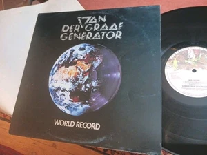 VAN DER GRAAF GENERATOR  -    World Record,    RARE 1977 UK LP / inner...... EX - Picture 1 of 3