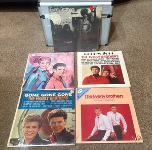 10 EVERLY BROTHERS TEEN ROCK POP LPS LOT Living Legends / REUNION CONCERT SEALED - Imagen 1 de 3