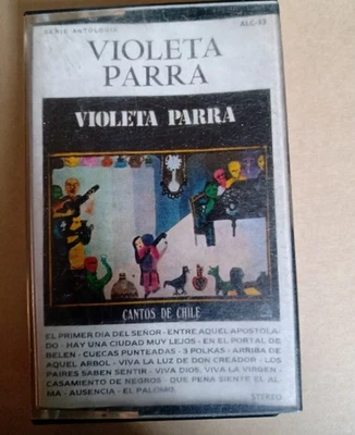 Cassette Violeta Parra - Cantos de Chile 1979 Hard to find - Image 1 of 4