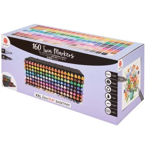 Marcadores gemelos DecoTime 160pk - Imagen 1 de 1