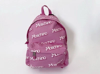 Mochila Moschino x Barbie Rosa Logo: Jeremy Scott Bolso Nuevo (Auténtico) Foto 1 de 4