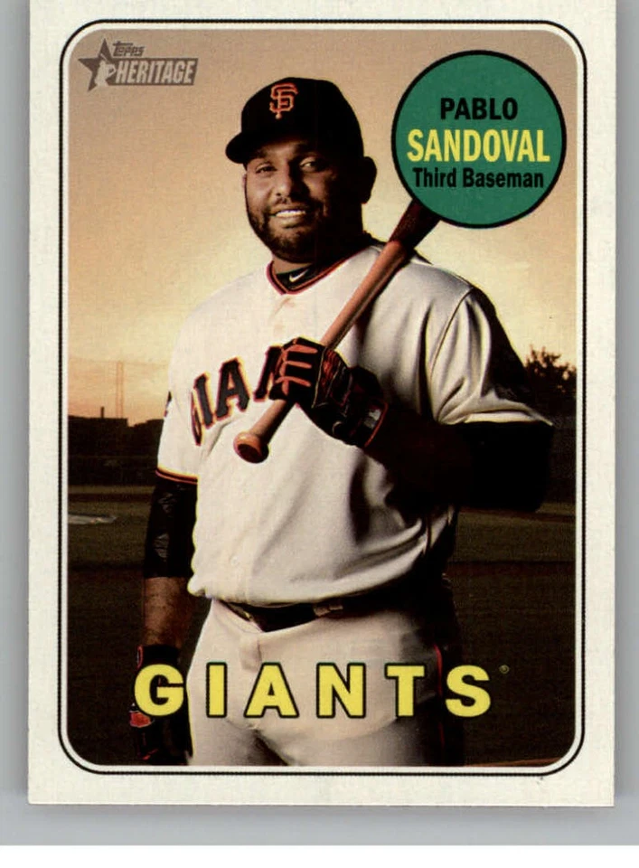 Topps Heritage High Baseball Base Singles 2018 #501-725 (elige tus tarjetas) Foto 1 de 1