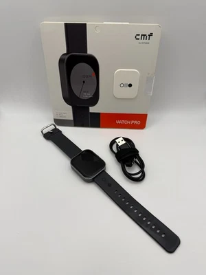 CMF – Watch Pro Smartwatch AMOLED 1.96", GPS, Bluetooth Anruf, Fitness Grau - Bild 1 von 4