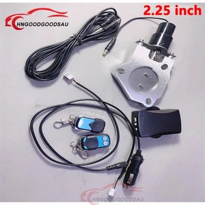 2.25 inch Stainless Electric Exhaust Valve Control Valve Motor and Remote Switch - Picture 1 of 15
