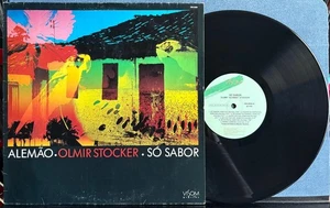 ALEMAO OLMIR STOCKER SO SABOR~NM ORG 1990 VISOM BRAZIL FIRST PRESS LP~LATIN JAZZ - Bild 1 von 3