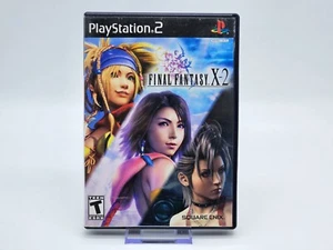 Final Fantasy X-2 - Black Label - Sony Playstation PS2 - CIB Complete - Tested! - Imagen 1 de 3