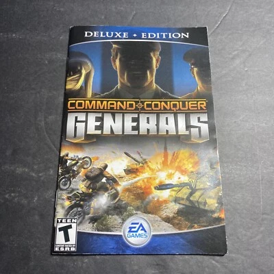 Vintage Video Game Manual: Command & Conquer Generals - Image 1 of 4