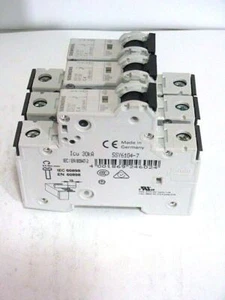 Lot 3 Pcs NEW,SIEMENS 5SY61 MCB C4, -230/400V Miniature Circuit Breaker - Picture 1 of 6