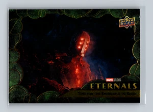 2023 Upper Deck Eternals Green Parallel TIME FOR THE EMERGENCE TO BEGIN #12 - Bild 1 von 2