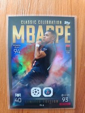 MATCH ATTAX EXTRA 2022/23 22/23 KYLIAN MBAPPE CLASSIC CELEBRATION LIMITED CL 5
