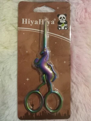  HiyaHiya Rainbow Unicorn Embroidery Scissors  - Image 1 of 2