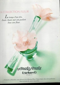PUBLICITE AD PARFUM PERFUME ANAIS ANAIS CACHAREL - Picture 1 of 1