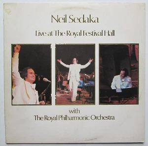 Neil Sedaka - LP - Live At The Royal Festival Hall - Polydor 2383 299 - EX/VG+ - Picture 1 of 3
