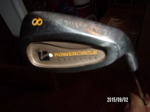 Square Two Power Circle Oversized 8Iron RH Stiff Steel~36.75" New Grip - Picture 1 of 5
