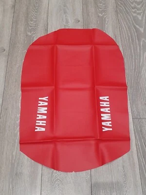 Cubierta de asiento Yamaha XT600 roja XT 600 XTE Foto 1 de 2