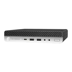 HP EliteDesk 800 G3 Mini Core i3-6100T 3.20GHz 8GB RAM 256GB SSD Windows 10 PC - Picture 1 of 4