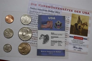 🧭 🇺🇸 USA NATIVE AMERICAN DOLLAR SEALED MINT SET B79 #830 - Picture 1 of 4