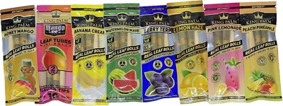 Rollos King Palm tamaño mini 1 g. (8 paquetes, 16 rollos) sabores Asst **Envío gratuito** Foto 1 de 2