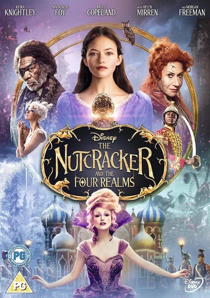 DISNEY THE NUTCRACKER AND THE FOUR REALMS DVD IN VGWC KEIRA KNIGHTLY #PB - Image 1 of 1