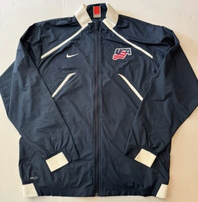 Chaqueta Nike Fit Storm EE. UU. Hockey Cremallera EMITIDA POR EL EQUIPO PE TALLA MEDIANA NUEVA SIN ETIQUETAS Foto 1 de 4