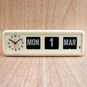 Grayson White Digital Desktop Easy to Read Calendar Clock Dementia - G236A - Picture 1 of 4