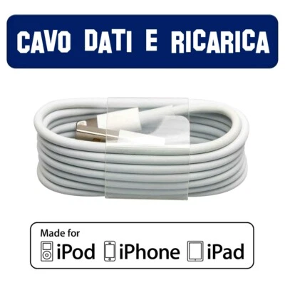 Cavo per caricabatterie Cavetto per dati ricarica USB per Apple iPhone iPad iPod