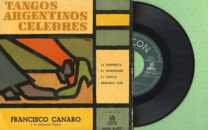 FRANCISCO CANARO / Tangos Argentinos / ODEON MSOE 31.022 Press Spain 1958 EP EX - Picture 1 of 5
