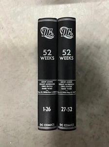 DC 52 Grant Morrison Greg Rucka Mark Waid Complete Custom Bound Hardcover Set - Picture 1 of 5