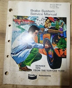 1972 Bendix Westinghouse Air Brake System Shop Service Maintenance Manual Book - Picture 1 of 3