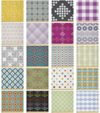 Ambesonne Geometric Modern Microfiber Fabric by The Yard for Arts and Crafts