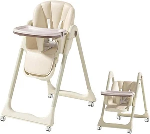 4-In-1 Baby Chair Adjustable, Baby Feeding Chair Foldable Dining Ch... - Picture 1 of 6