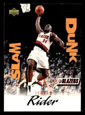1997 Upper Deck Nestle Slam Dunk #SD32 Isaiah Rider - Image 1 of 2