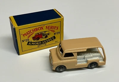 Camión flotador de leche Matchbox 29A 1956 vintage Bedford en caja original MOKO ~ ¡COMO NUEVO! Foto 1 de 4