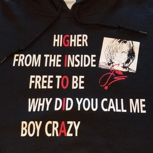 Expose Gioia Bruno Exposé This Fan Club Hoodie NOT CD 12" Vinyl Single T-Shirt - Picture 1 of 11