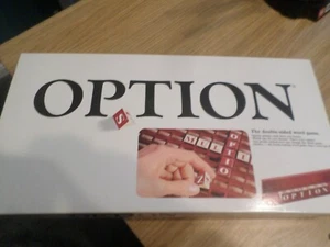 OPTION BOARD GAME SCRABBLE TYPE PARKER COMPLETE FREE UK POST - Picture 1 of 5