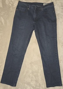 Buffalo David Bitton Jeans Mens 34x30 Blue Jackson X Straight Stretch Dark Wash - Picture 1 of 23