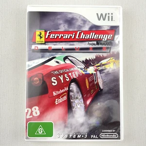 Ferrari Challenge Deluxe Wii Nintendo Game Complete With Manual & Tracked Post - Picture 1 of 12