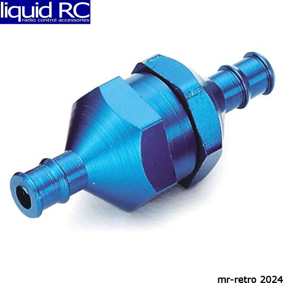 DuBro 833 In-line Fuel Filter Blue DUB833