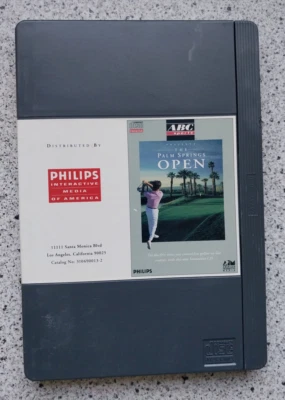 Palm Springs Open - Authentic Philips CD-i CDi Game w Long Box and Manual (1991) - Image 1 of 4