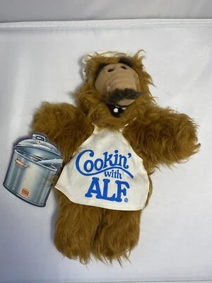 VINTAGE ALF 12" Hand Puppet 1988  Cookin With ALF Allen Productions Burger King - Image 1 of 4