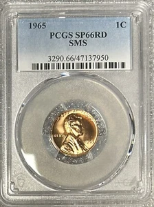 1965 SMS Lincoln Memorial 1C PCGS SP 66 RD - Picture 1 of 4