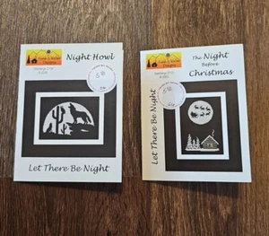 Funk & Weber Designs 2 Counted Cross Stitch Patterns Night Howl Night Before Chr - Picture 1 of 3