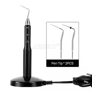 Sistema di otturazione dentale endodonzia wireless Gutta Perca penna riscaldata + 2 punte nero - Foto 1 di 18